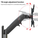 F450 Aluminum Spring Wall Mount Monitor Holder Arm for 27-45 inch LCD LED TV, Load: 3-13kg(Silver)
