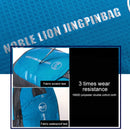 Motorcycle Waterproof Nylon Backpack Convenient Motorbike Chest Bag Backpack Camping Hiking Running Outdoor Sport Bag(Blue)