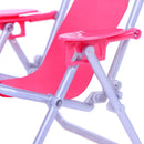 1:6 Folding Canvas Beach Chair Recliner for Barbie Doll(No Doll)