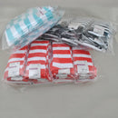 Children Color Striped Stockings Japanese Thigh Socks, Size:One Size(Black and White Pinstripe)
