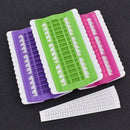Cross Stitch Embroidery Special Tool 30 Hole Cable Arranger Threader Needle Box Pin Winder(Rose Red)