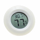 LCD Digital Aquarium Thermometer Marine Water Terrarium Accessories Temperature Measurement Tool(White )