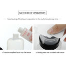 3PCS/Set 200ml Push Down Empty Pump Dispenser Clear Bottle Makeup Container PP Press Bottle
