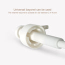 5 PCS Household Fuel Consumption Quantitative Bottle Press Type Nozzle Pump Head(White)