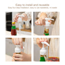 5 PCS Household Fuel Consumption Quantitative Bottle Press Type Nozzle Pump Head(White)