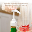 5 PCS Household Fuel Consumption Quantitative Bottle Press Type Nozzle Pump Head(Black)