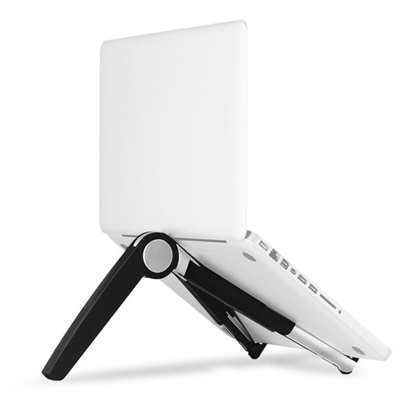 Tablet PC Laptop Desktop Bracket Cooling Triangle Bracket(Black)