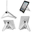 Tablet PC Laptop Desktop Bracket Cooling Triangle Bracket(White)