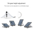 Tablet PC Laptop Desktop Bracket Cooling Triangle Bracket(White)
