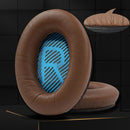 2 PCS For BOSE QC15 / QC25 / QC35 Lambskin Leather Earphone Cover Earmuffs(White)