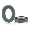 2 PCS For BOSE QC15 / QC25 / QC35 Lambskin Leather Earphone Cover Earmuffs(Gray)