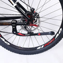 DEEMOUNT Bicycle Aluminum Alloy Foot Support Parking Rack(Red Label)