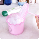 2 PCS Fashion Unisex Bubbler Cleansing Foaming Bubble Bag Foaming Cup(Blue)