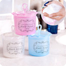 2 PCS Fashion Unisex Bubbler Cleansing Foaming Bubble Bag Foaming Cup(White)