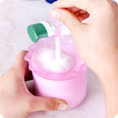 2 PCS Fashion Unisex Bubbler Cleansing Foaming Bubble Bag Foaming Cup(White)