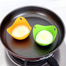 3 PCS Silicone Egg Cooker Egg Bracket Kitchen Tools Pancake Cookware Bakeware Steam Eggs Plate Tray Green
