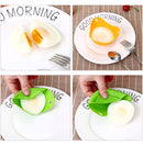3 PCS Silicone Egg Cooker Egg Bracket Kitchen Tools Pancake Cookware Bakeware Steam Eggs Plate Tray Yellow