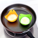 12 PCS Silicone Egg Cooker Egg Bracket Kitchen Tools Pancake Cookware Bakeware Steam Eggs Plate Tray