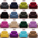 Sofa All-inclusive Universal Set Sofa Full Cover Add One Piece of Pillow Case, Size:Single Seater(90-140cm)(Black)