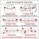 Sofa All-inclusive Universal Set Sofa Full Cover Add One Piece of Pillow Case, Size:Single Seater(90-140cm)(Coffe)