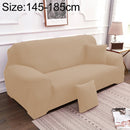 Sofa All-inclusive Universal Set Sofa Full Cover Add One Piece of Pillow Case, Size:Two Seater(145-185cm)(Beige)