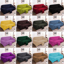 Sofa All-inclusive Universal Set Sofa Full Cover Add One Piece of Pillow Case, Size:Two Seater(145-185cm)(Beige)
