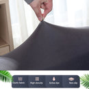 Sofa All-inclusive Universal Set Sofa Full Cover Add One Piece of Pillow Case, Size:Three Seater(190-230cm)(Dark Blue)
