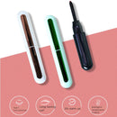 Digital Display Electric Eyelashes Electric Hot Curling Eyelashes Beauty Tools(Black)