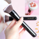 MMZ Cat Claw Loose Powder Multi-function Makeup Brush Fiber Hair Makeup Tool(Black Long Handle)