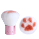 MMZ Cat Claw Loose Powder Multi-function Makeup Brush Fiber Hair Makeup Tool(Round Head Base Brush)