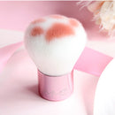 MMZ Cat Claw Loose Powder Multi-function Makeup Brush Fiber Hair Makeup Tool(Round Head Base Brush)