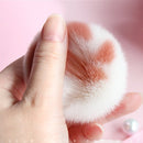 MMZ Cat Claw Loose Powder Multi-function Makeup Brush Fiber Hair Makeup Tool(Round Head Base Brush)