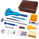 143 in 1 Watch Remover Watch Repair Tool PU Storage Bag Set(Brown)