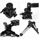 YUNTENG VCT-288RM SLR Camera Monopod Camera Support Foot Hydraulic Head Professional Photography Stand, Height: 1.48m