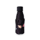 Sunny and Rainy Sunscreen and UV Protection Cute Folding Mini Sun Umbrella, Style:Five Fold(Black)