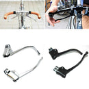 2 PCS / Pair Steel Tube Bend Claw Brake Lever Bicycle Accessories(Color Random Delivery)