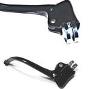2 PCS / Pair Steel Tube Bend Claw Brake Lever Bicycle Accessories(Color Random Delivery)