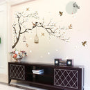 DIY Tree Birds Flower Home Decor Wall Stickers