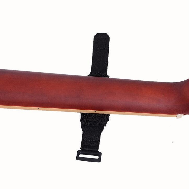 Muffler Band Stop Band Electric Guitar Electric Bass Acoustic Guitar Damper Musical Instrument Accessories, Size:Medium(Black)