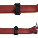 Muffler Band Stop Band Electric Guitar Electric Bass Acoustic Guitar Damper Musical Instrument Accessories, Size:Medium(Black)