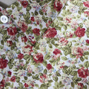 Small Floral Cotton Shirt Collar Jacket Decorative Fake Collar, Size:One Size(Brown Floral)