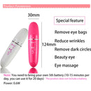 2 PCS Mini Electric Portable Eye Massager Eye Care Beauty Instrument(White)