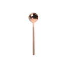 Mini Accessories Coffee Spoon Kitchen Dessertspoon Dining Round Shape Coffee Stainless Steel Home, Size:15cm(Rose Gold)