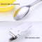 Creative Coffee Spoon Mermaid Shape Handle Spoons Flatware Drinking Tools, Color:True Color