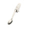 Creative Coffee Spoon Mermaid Shape Handle Spoons Flatware Drinking Tools, Color:True Color