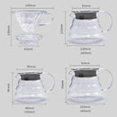 Heat-resistant Hand-made Coffee Glass Pot Cloud Coffee Sharing Pot, Specification:450ml Glass Pot