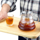 Heat-resistant Hand-made Coffee Glass Pot Cloud Coffee Sharing Pot, Specification:350ml Integrated Glass Filter Cup