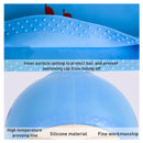 Printed Silicone Swimming Cap Waterproof Swimming Cap for Long Hair, Size:One Size(Purple)