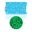 2 PCS Cake Fondant Tool Heart Shaped Diamond Texture Plaid Overpass Quyi Seal Printing Mould(Leaf Cut Mold 56004)