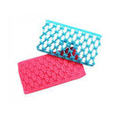 2 PCS Cake Fondant Tool Heart Shaped Diamond Texture Plaid Overpass Quyi Seal Printing Mould(Lips 54109)
